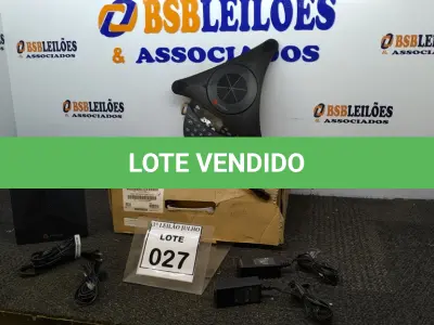 LOTE 027 - 01 ESTAÇÃO PARA VIDEOCONFERÊNCIA. (NO ESTADO) ATENÇÃO! FAZER A VISITAÇÃO ANTES DE ARREMATAR, NÃO SABEMOS SE FUNCIONA, LEILÃO NÃO TEM GARANTIA E NEM DEVOLUÇÃO, SUJEITO A POSSÍVEIS AVARIAS VISÍVEIS/OCULTAS E/OU AUSÊNCIA DE COMPONENTES.
