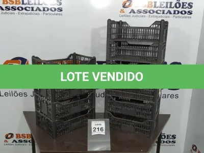 LOTE 216 - 10 CESTAS ORGANIZADORAS. (NO ESTADO) ATENÇÃO! FAZER A VISITAÇÃO ANTES DE ARREMATAR, NÃO SABEMOS SE FUNCIONA, LEILÃO NÃO TEM GARANTIA E NEM DEVOLUÇÃO, SUJEITO A POSSÍVEIS AVARIAS VISÍVEIS/OCULTAS E/OU AUSÊNCIA DE COMPONENTES.