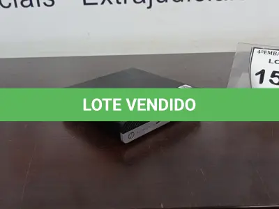 LOTE 158 - 01 HP ELITEDESK 705 G4 SEM MEMÓRIA, SEM HD E SEM FONTE. (NO ESTADO EM QUE SE ENCONTRA. SUJEITO A AVARIAS OCULTAS/VISÍVEIS.)  BD0546H