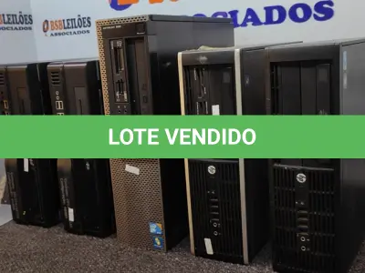 LOTE 116 - 06 CPU’S DE MARCAS E MODELOS DIVERSOS. (NO ESTADO) ATENÇÃO! FAZER A VISITAÇÃO ANTES DE ARREMATAR, NÃO SABEMOS SE FUNCIONA, LEILÃO NÃO TEM GARANTIA E NEM DEVOLUÇÃO, SUJEITO A POSSÍVEIS AVARIAS VISÍVEIS/OCULTAS E/OU AUSÊNCIA DE COMPONENTES.