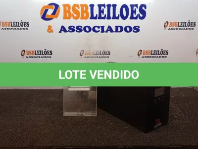 LOTE 053 - 01 NOBREAK MARCA LACERDA. (NO ESTADO) ATENÇÃO! FAZER A VISITAÇÃO ANTES DE ARREMATAR, NÃO SABEMOS SE FUNCIONA, LEILÃO NÃO TEM GARANTIA E NEM DEVOLUÇÃO, SUJEITO A POSSÍVEIS AVARIAS VISÍVEIS/OCULTAS E/OU AUSÊNCIA DE COMPONENTES.