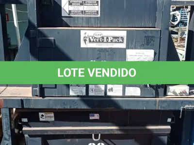 LOTE 175 - 01 COMPACTADORA.PAPEL VERT I PACK Nº02 (NO ESTADO EM QUE SE ENCONTRA. SUJEITO A AVARIAS OCULTAS/VISÍVEIS.) AV9430K