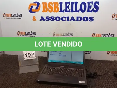 LOTE 192 - 01 NOTEBOOK MARCA VECTOR COM FONTE.  (NO ESTADO) ATENÇÃO! FAZER A VISITAÇÃO ANTES DE ARREMATAR, NÃO SABEMOS SE FUNCIONA. LEILÃO NÃO TEM GARANTIA E NEM DEVOLUÇÃO, SUJEITO A POSSÍVEIS AVARIAS VISÍVEIS/OCULTAS E/OU AUSÊNCIA DE COMPONENTES.