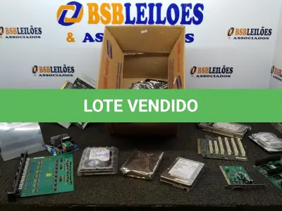 LOTE 012 - 01 LOTE COM VÁRIAS PLACAS MÃE E HD DE SERVIDOR. (NO ESTADO) ATENÇÃO! FAZER A VISITAÇÃO ANTES DE ARREMATAR, NÃO SABEMOS SE FUNCIONA, LEILÃO NÃO TEM GARANTIA E NEM DEVOLUÇÃO, SUJEITO A POSSÍVEIS AVARIAS VISÍVEIS/OCULTAS E/OU AUSÊNCIA DE COMPONENTES.