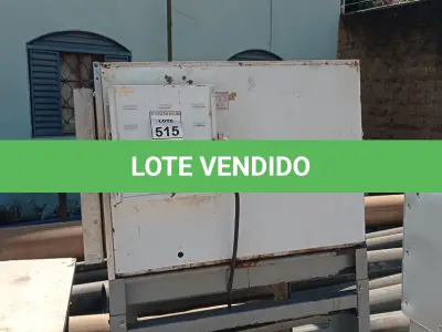 LOTE 371 - 01 FORNO INDUSTRIAL PARA PADARIA A GÁS. (NO ESTADO) ATENÇÃO! FAZER A VISITAÇÃO ANTES DE ARREMATAR, NÃO SABEMOS SE FUNCIONA, LEILÃO NÃO TEM GARANTIA E NEM DEVOLUÇÃO, SUJEITO A POSSÍVEIS AVARIAS VISÍVEIS/OCULTAS E/OU AUSÊNCIA DE COMPONENTES.