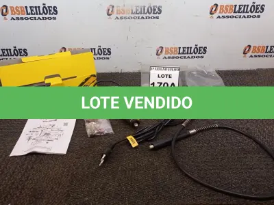 LOTE 170 - KIT RETÍFICA ELÉTRICA 220V 44 PEÇAS (NO ESTADO) ATENÇÃO! FAZER A VISITAÇÃO ANTES DE ARREMATAR, NÃO SABEMOS SE FUNCIONA, LEILÃO NÃO TEM GARANTIA E NEM DEVOLUÇÃO, SUJEITO A POSSÍVEIS AVARIAS VISÍVEIS/OCULTAS E/OU AUSÊNCIA DE COMPONENTES.
