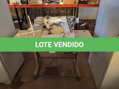LOTE 406 - 01 MÁQUINA DE COSTURA INDUSTRIAL MARCA MARBOR. (NO ESTADO) ATENÇÃO! FAZER A VISITAÇÃO ANTES DE ARREMATAR, NÃO SABEMOS SE FUNCIONA. LEILÃO NÃO TEM GARANTIA E NEM DEVOLUÇÃO, SUJEITO A POSSÍVEIS AVARIAS VISÍVEIS/OCULTAS E/OU AUSÊNCIA DE COMPONENTES.