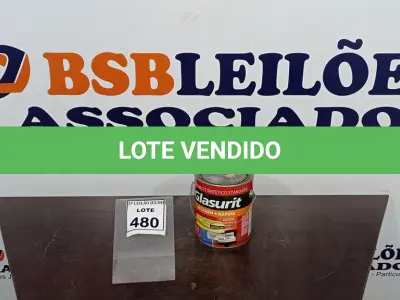 LOTE 521 - 01 LATA DE ESMALTE SINTÉTICO COM 3,6L NA COR BRILHANTE VERDE PRIMAVERA MARCA GLASURIT. (NO ESTADO) ATENÇÃO! FAZER A VISITAÇÃO ANTES DE ARREMATAR, NÃO SABEMOS SE FUNCIONA, LEILÃO NÃO TEM GARANTIA E NEM DEVOLUÇÃO, SUJEITO A POSSÍVEIS AVARIAS VISÍVEIS/OCULTAS E/OU AUSÊNCIA DE COMPONENTES.