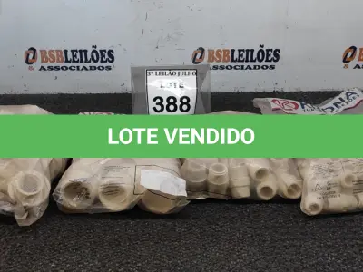 LOTE 388 - 01 LOTE COM VÁRIOS NIPLE E UNIÃO ROSCÁVEL MARCA KRONA. (NO ESTADO) ATENÇÃO! FAZER A VISITAÇÃO ANTES DE ARREMATAR, NÃO SABEMOS SE FUNCIONA. LEILÃO NÃO TEM GARANTIA E NEM DEVOLUÇÃO, SUJEITO A POSSÍVEIS AVARIAS VISÍVEIS/OCULTAS E/OU AUSÊNCIA DE COMPONENTES.