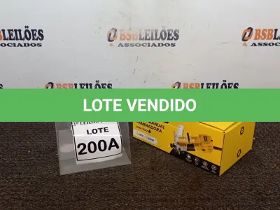 LOTE 200 - TUPIA MANUAL LAMINADORA 220V 600W (NO ESTADO) ATENÇÃO! FAZER A VISITAÇÃO ANTES DE ARREMATAR, NÃO SABEMOS SE FUNCIONA, LEILÃO NÃO TEM GARANTIA E NEM DEVOLUÇÃO, SUJEITO A POSSÍVEIS AVARIAS VISÍVEIS/OCULTAS E/OU AUSÊNCIA DE COMPONENTES.