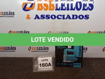 LOTE 160 - SERRA TICO TICO TSSAPER 500W 220V COM SERRA RPM 3000 60HZ (NO ESTADO) ATENÇÃO! FAZER A VISITAÇÃO ANTES DE ARREMATAR, NÃO SABEMOS SE FUNCIONA, LEILÃO NÃO TEM GARANTIA E NEM DEVOLUÇÃO, SUJEITO A POSSÍVEIS AVARIAS VISÍVEIS/OCULTAS E/OU AUSÊNCIA DE COMPONENTES.