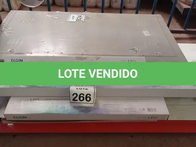 LOTE 266 - 04 LUMINÁRIAS DUOLINE 36W ELGIN, 03 LUMINÁRIAS DUOLINE 18W ELGIN E 01 CAIXA DE HIDRÔMETRO 90X44X12. (NO ESTADO) ATENÇÃO! FAZER A VISITAÇÃO ANTES DE ARREMATAR, NÃO SABEMOS SE FUNCIONA, LEILÃO NÃO TEM GARANTIA E NEM DEVOLUÇÃO, SUJEITO A POSSÍVEIS AVARIAS VISÍVEIS/OCULTAS E/OU AUSÊNCIA DE COMPONENTES.