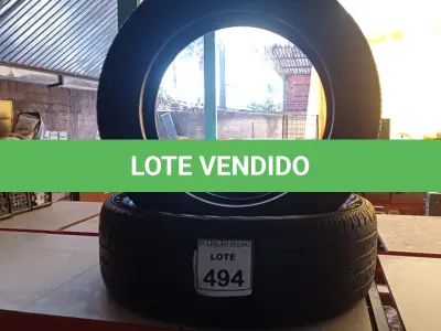 LOTE 494 - 02 PNEUS P215 155 R18 94H. (NO ESTADO) ATENÇÃO! FAZER A VISITAÇÃO ANTES DE ARREMATAR, NÃO SABEMOS SE FUNCIONA, LEILÃO NÃO TEM GARANTIA E NEM DEVOLUÇÃO, SUJEITO A POSSÍVEIS AVARIAS VISÍVEIS/OCULTAS E/OU AUSÊNCIA DE COMPONENTES.