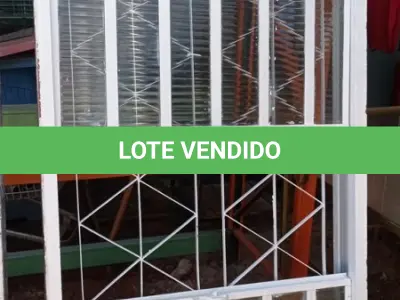 LOTE 510 - 01 JANELA DE VIDRO COM GRADE. (NO ESTADO) ATENÇÃO! FAZER A VISITAÇÃO ANTES DE ARREMATAR, NÃO SABEMOS SE FUNCIONA, LEILÃO NÃO TEM GARANTIA E NEM DEVOLUÇÃO, SUJEITO A POSSÍVEIS AVARIAS VISÍVEIS/OCULTAS E/OU AUSÊNCIA DE COMPONENTES.