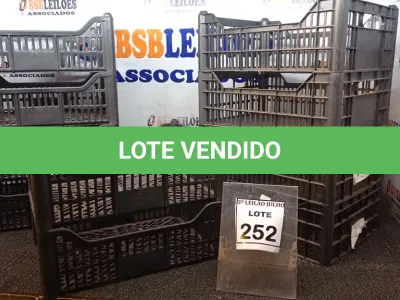 LOTE 252 - 10 CESTAS ORGANIZADORAS. (NO ESTADO) ATENÇÃO! FAZER A VISITAÇÃO ANTES DE ARREMATAR, NÃO SABEMOS SE FUNCIONA, LEILÃO NÃO TEM GARANTIA E NEM DEVOLUÇÃO, SUJEITO A POSSÍVEIS AVARIAS VISÍVEIS/OCULTAS E/OU AUSÊNCIA DE COMPONENTES.