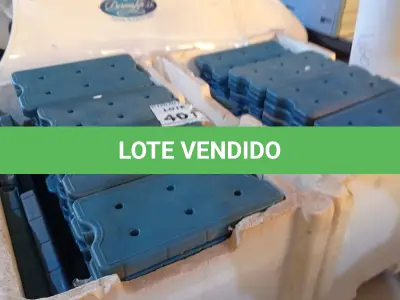 LOTE 461 - 01 LOTE COM GRANDE QUANTIDADE DE BOLSAS DE GELO ARTIFICIAL. (NO ESTADO) ATENÇÃO! FAZER A VISITAÇÃO ANTES DE ARREMATAR, NÃO SABEMOS SE FUNCIONA, LEILÃO NÃO TEM GARANTIA E NEM DEVOLUÇÃO, SUJEITO A POSSÍVEIS AVARIAS VISÍVEIS/OCULTAS E/OU AUSÊNCIA DE COMPONENTES.