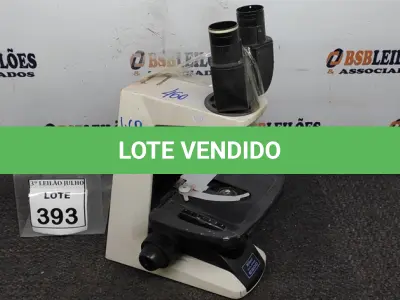 LOTE 393 - 01 MICROSCÓPIO NIKON ECLIPSE E200. (NO ESTADO) ATENÇÃO! FAZER A VISITAÇÃO ANTES DE ARREMATAR, NÃO SABEMOS SE FUNCIONA. LEILÃO NÃO TEM GARANTIA E NEM DEVOLUÇÃO, SUJEITO A POSSÍVEIS AVARIAS VISÍVEIS/OCULTAS E/OU AUSÊNCIA DE COMPONENTES.
