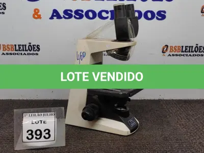 LOTE 393 - 01 MICROSCÓPIO NIKON ECLIPSE E200. (NO ESTADO) ATENÇÃO! FAZER A VISITAÇÃO ANTES DE ARREMATAR, NÃO SABEMOS SE FUNCIONA. LEILÃO NÃO TEM GARANTIA E NEM DEVOLUÇÃO, SUJEITO A POSSÍVEIS AVARIAS VISÍVEIS/OCULTAS E/OU AUSÊNCIA DE COMPONENTES.