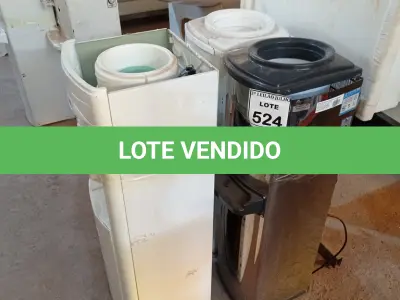 LOTE 524 - 03 BEBEDOUROS PARA GARRAFÃO. (NO ESTADO) ATENÇÃO! FAZER A VISITAÇÃO ANTES DE ARREMATAR, NÃO SABEMOS SE FUNCIONA, LEILÃO NÃO TEM GARANTIA E NEM DEVOLUÇÃO, SUJEITO A POSSÍVEIS AVARIAS VISÍVEIS/OCULTAS E/OU AUSÊNCIA DE COMPONENTES.