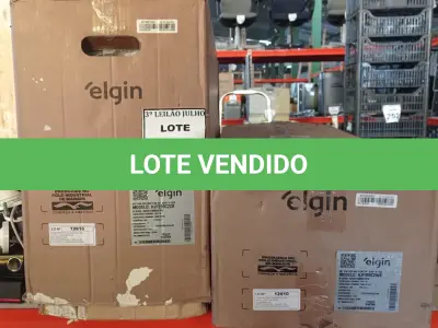 LOTE 285 - 01 AR CONDICIONADO 9.000BTUS MARCA ELGIN.(LACRADO) (NO ESTADO) ATENÇÃO! FAZER A VISITAÇÃO ANTES DE ARREMATAR, NÃO SABEMOS SE FUNCIONA, LEILÃO NÃO TEM GARANTIA E NEM DEVOLUÇÃO, SUJEITO A POSSÍVEIS AVARIAS VISÍVEIS/OCULTAS E/OU AUSÊNCIA DE COMPONENTES.