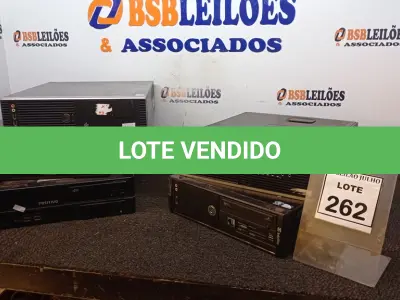 LOTE 262 - 05 CPU’S DE MARCAS E MODELOS DIVERSOS. (NO ESTADO) ATENÇÃO! FAZER A VISITAÇÃO ANTES DE ARREMATAR, NÃO SABEMOS SE FUNCIONA, LEILÃO NÃO TEM GARANTIA E NEM DEVOLUÇÃO, SUJEITO A POSSÍVEIS AVARIAS VISÍVEIS/OCULTAS E/OU AUSÊNCIA DE COMPONENTES.