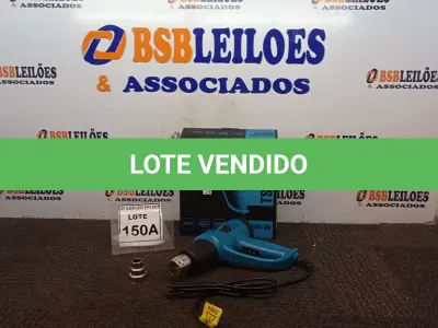 LOTE 150 - SOPRADOR TÉRMICO 220V DUAS VELOCIDADES 1BICO 2000W (NO ESTADO) ATENÇÃO! FAZER A VISITAÇÃO ANTES DE ARREMATAR, NÃO SABEMOS SE FUNCIONA, LEILÃO NÃO TEM GARANTIA E NEM DEVOLUÇÃO, SUJEITO A POSSÍVEIS AVARIAS VISÍVEIS/OCULTAS E/OU AUSÊNCIA DE COMPONENTES.