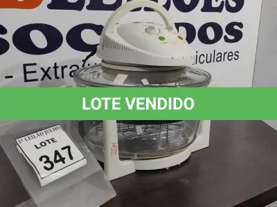 LOTE 347 - 01 FORNO TURBO. (NO ESTADO) ATENÇÃO! FAZER A VISITAÇÃO ANTES DE ARREMATAR, NÃO SABEMOS SE FUNCIONA. LEILÃO NÃO TEM GARANTIA E NEM DEVOLUÇÃO, SUJEITO A POSSÍVEIS AVARIAS VISÍVEIS/OCULTAS E/OU AUSÊNCIA DE COMPONENTES.
