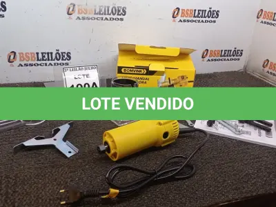LOTE 190 - TUPIA MANUAL LAMINADORA 220V 600W (NO ESTADO) ATENÇÃO! FAZER A VISITAÇÃO ANTES DE ARREMATAR, NÃO SABEMOS SE FUNCIONA, LEILÃO NÃO TEM GARANTIA E NEM DEVOLUÇÃO, SUJEITO A POSSÍVEIS AVARIAS VISÍVEIS/OCULTAS E/OU AUSÊNCIA DE COMPONENTES.