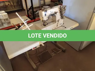 LOTE 406 - 01 MÁQUINA DE COSTURA INDUSTRIAL MARCA MARBOR. (NO ESTADO) ATENÇÃO! FAZER A VISITAÇÃO ANTES DE ARREMATAR, NÃO SABEMOS SE FUNCIONA. LEILÃO NÃO TEM GARANTIA E NEM DEVOLUÇÃO, SUJEITO A POSSÍVEIS AVARIAS VISÍVEIS/OCULTAS E/OU AUSÊNCIA DE COMPONENTES.