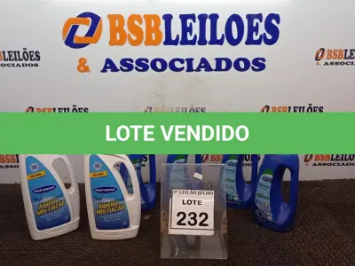 LOTE 232 - 04 ELEVADORES DE PH LÍQUIDO COM 1L CADA MARCA ATCLLOR E 02 ALGICIDA MARCA HIDROAZUL COM 1L CADA. (NO ESTADO) ATENÇÃO! FAZER A VISITAÇÃO ANTES DE ARREMATAR, NÃO SABEMOS SE FUNCIONA, LEILÃO NÃO TEM GARANTIA E NEM DEVOLUÇÃO, SUJEITO A POSSÍVEIS AVARIAS VISÍVEIS/OCULTAS E/OU AUSÊNCIA DE COMPONENTES.