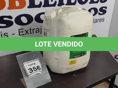LOTE 356 - 01 GALÃO DE ZARCÃO 20LTS COR GRAFITE MARCA SOLVENLUX. (NO ESTADO) ATENÇÃO! FAZER A VISITAÇÃO ANTES DE ARREMATAR, NÃO SABEMOS SE FUNCIONA, LEILÃO NÃO TEM GARANTIA E NEM DEVOLUÇÃO, SUJEITO A POSSÍVEIS AVARIAS VISÍVEIS/OCULTAS E/OU AUSÊNCIA DE COMPONENTES.