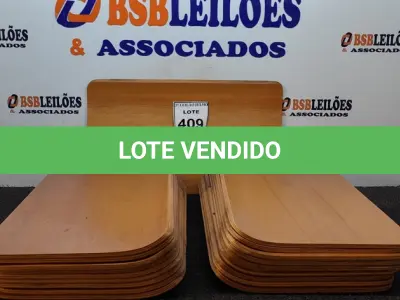 LOTE 409 - 20 PLACAS DE MADEIRAS. (NO ESTADO) ATENÇÃO! FAZER A VISITAÇÃO ANTES DE ARREMATAR, NÃO SABEMOS SE FUNCIONA, LEILÃO NÃO TEM GARANTIA E NEM DEVOLUÇÃO, SUJEITO A POSSÍVEIS AVARIAS VISÍVEIS/OCULTAS E/OU AUSÊNCIA DE COMPONENTES.