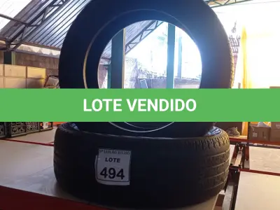 LOTE 494 - 02 PNEUS P215 155 R18 94H. (NO ESTADO) ATENÇÃO! FAZER A VISITAÇÃO ANTES DE ARREMATAR, NÃO SABEMOS SE FUNCIONA, LEILÃO NÃO TEM GARANTIA E NEM DEVOLUÇÃO, SUJEITO A POSSÍVEIS AVARIAS VISÍVEIS/OCULTAS E/OU AUSÊNCIA DE COMPONENTES.