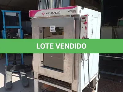 LOTE 523 - 01 FORNO INDUSTRIAL PARA PADARIA A GÁS. (NO ESTADO) ATENÇÃO! FAZER A VISITAÇÃO ANTES DE ARREMATAR, NÃO SABEMOS SE FUNCIONA, LEILÃO NÃO TEM GARANTIA E NEM DEVOLUÇÃO, SUJEITO A POSSÍVEIS AVARIAS VISÍVEIS/OCULTAS E/OU AUSÊNCIA DE COMPONENTES.