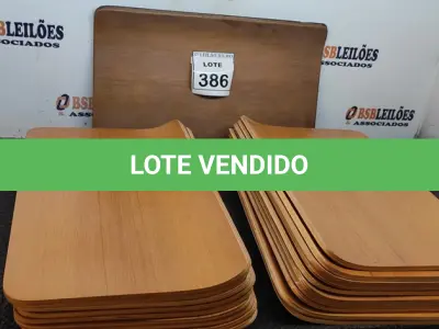LOTE 386 - 22 PLACAS DE MADEIRA. (NO ESTADO) ATENÇÃO! FAZER A VISITAÇÃO ANTES DE ARREMATAR, NÃO SABEMOS SE FUNCIONA. LEILÃO NÃO TEM GARANTIA E NEM DEVOLUÇÃO, SUJEITO A POSSÍVEIS AVARIAS VISÍVEIS/OCULTAS E/OU AUSÊNCIA DE COMPONENTES.