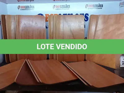 LOTE 234 - 20 PLACAS DE MADEIRAS. (NO ESTADO) ATENÇÃO! FAZER A VISITAÇÃO ANTES DE ARREMATAR, NÃO SABEMOS SE FUNCIONA, LEILÃO NÃO TEM GARANTIA E NEM DEVOLUÇÃO, SUJEITO A POSSÍVEIS AVARIAS VISÍVEIS/OCULTAS E/OU AUSÊNCIA DE COMPONENTES.