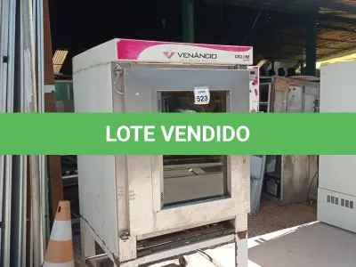 LOTE 523 - 01 FORNO INDUSTRIAL PARA PADARIA A GÁS. (NO ESTADO) ATENÇÃO! FAZER A VISITAÇÃO ANTES DE ARREMATAR, NÃO SABEMOS SE FUNCIONA, LEILÃO NÃO TEM GARANTIA E NEM DEVOLUÇÃO, SUJEITO A POSSÍVEIS AVARIAS VISÍVEIS/OCULTAS E/OU AUSÊNCIA DE COMPONENTES.