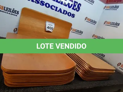 LOTE 409 - 20 PLACAS DE MADEIRAS. (NO ESTADO) ATENÇÃO! FAZER A VISITAÇÃO ANTES DE ARREMATAR, NÃO SABEMOS SE FUNCIONA, LEILÃO NÃO TEM GARANTIA E NEM DEVOLUÇÃO, SUJEITO A POSSÍVEIS AVARIAS VISÍVEIS/OCULTAS E/OU AUSÊNCIA DE COMPONENTES.