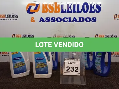 LOTE 232 - 04 ELEVADORES DE PH LÍQUIDO COM 1L CADA MARCA ATCLLOR E 02 ALGICIDA MARCA HIDROAZUL COM 1L CADA. (NO ESTADO) ATENÇÃO! FAZER A VISITAÇÃO ANTES DE ARREMATAR, NÃO SABEMOS SE FUNCIONA, LEILÃO NÃO TEM GARANTIA E NEM DEVOLUÇÃO, SUJEITO A POSSÍVEIS AVARIAS VISÍVEIS/OCULTAS E/OU AUSÊNCIA DE COMPONENTES.