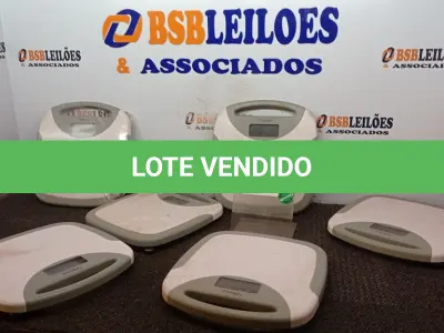 LOTE 311 - 06 BALANÇAS CORPORAIS MARCA PLENA. (NO ESTADO) ATENÇÃO! FAZER A VISITAÇÃO ANTES DE ARREMATAR, NÃO SABEMOS SE FUNCIONA, LEILÃO NÃO TEM GARANTIA E NEM DEVOLUÇÃO, SUJEITO A POSSÍVEIS AVARIAS VISÍVEIS/OCULTAS E/OU AUSÊNCIA DE COMPONENTES.