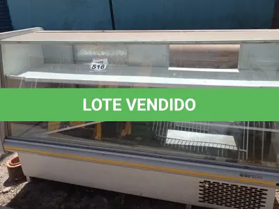 LOTE 516 - 01 BALCÃO REFRIGERADOR. (NO ESTADO) ATENÇÃO! FAZER A VISITAÇÃO ANTES DE ARREMATAR, NÃO SABEMOS SE FUNCIONA, LEILÃO NÃO TEM GARANTIA E NEM DEVOLUÇÃO, SUJEITO A POSSÍVEIS AVARIAS VISÍVEIS/OCULTAS E/OU AUSÊNCIA DE COMPONENTES.