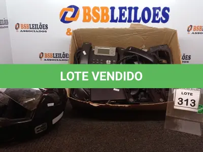 LOTE 313 - 10 APARELHOS DE TELEFONE VOIP, 01 CAPACETE E 01 MINI CPU MARCA HP. (NO ESTADO) ATENÇÃO! FAZER A VISITAÇÃO ANTES DE ARREMATAR, NÃO SABEMOS SE FUNCIONA, LEILÃO NÃO TEM GARANTIA E NEM DEVOLUÇÃO, SUJEITO A POSSÍVEIS AVARIAS VISÍVEIS/OCULTAS E/OU AUSÊNCIA DE COMPONENTES.