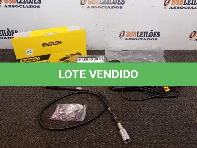 LOTE 180 - KIT RETÍFICA ELÉTRICA 220V 44 PEÇAS (NO ESTADO) ATENÇÃO! FAZER A VISITAÇÃO ANTES DE ARREMATAR, NÃO SABEMOS SE FUNCIONA, LEILÃO NÃO TEM GARANTIA E NEM DEVOLUÇÃO, SUJEITO A POSSÍVEIS AVARIAS VISÍVEIS/OCULTAS E/OU AUSÊNCIA DE COMPONENTES.