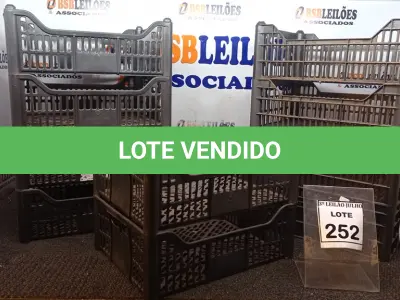 LOTE 252 - 10 CESTAS ORGANIZADORAS. (NO ESTADO) ATENÇÃO! FAZER A VISITAÇÃO ANTES DE ARREMATAR, NÃO SABEMOS SE FUNCIONA, LEILÃO NÃO TEM GARANTIA E NEM DEVOLUÇÃO, SUJEITO A POSSÍVEIS AVARIAS VISÍVEIS/OCULTAS E/OU AUSÊNCIA DE COMPONENTES.