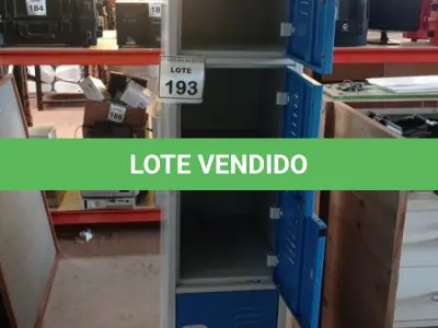 LOTE 193 - 01 ARMÁRIO ALTO DE METAL 06 PORTAS COM TRANCA 1.80X0.30. (NO ESTADO) ATENÇÃO! FAZER A VISITAÇÃO ANTES DE ARREMATAR, NÃO SABEMOS SE FUNCIONA. LEILÃO NÃO TEM GARANTIA E NEM DEVOLUÇÃO, SUJEITO A POSSÍVEIS AVARIAS VISÍVEIS/OCULTAS E/OU AUSÊNCIA DE COMPONENTES.
