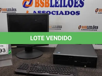 LOTE 293 - 01 COMPUTADOR. (NO ESTADO) ATENÇÃO! FAZER A VISITAÇÃO ANTES DE ARREMATAR, NÃO SABEMOS SE FUNCIONA, LEILÃO NÃO TEM GARANTIA E NEM DEVOLUÇÃO, SUJEITO A POSSÍVEIS AVARIAS VISÍVEIS/OCULTAS E/OU AUSÊNCIA DE COMPONENTES.