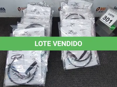 LOTE 301 - 25 PROTETORES FACIAL STEELFLEX STF-PFS50. (NO ESTADO) ATENÇÃO! FAZER A VISITAÇÃO ANTES DE ARREMATAR, NÃO SABEMOS SE FUNCIONA, LEILÃO NÃO TEM GARANTIA E NEM DEVOLUÇÃO, SUJEITO A POSSÍVEIS AVARIAS VISÍVEIS/OCULTAS E/OU AUSÊNCIA DE COMPONENTES.