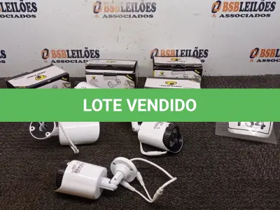 LOTE 134 - 04 CÂMERAS DE MONITORAMENTO AHD 1080P MARCA JORTAN. (NO ESTADO) ATENÇÃO! FAZER A VISITAÇÃO ANTES DE ARREMATAR, NÃO SABEMOS SE FUNCIONA, LEILÃO NÃO TEM GARANTIA E NEM DEVOLUÇÃO, SUJEITO A POSSÍVEIS AVARIAS VISÍVEIS/OCULTAS E/OU AUSÊNCIA DE COMPONENTES.
