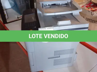 LOTE 145 - 01 IMPRESSORA MULTIFUNCIONAL MODELO SCX-5835NX MARCA SAMSUNG. (NO ESTADO) ATENÇÃO! FAZER A VISITAÇÃO ANTES DE ARREMATAR, NÃO SABEMOS SE FUNCIONA. LEILÃO NÃO TEM GARANTIA E NEM DEVOLUÇÃO, SUJEITO A POSSÍVEIS AVARIAS VISÍVEIS/OCULTAS E/OU AUSÊNCIA DE COMPONENTES.