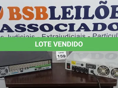 LOTE 159 - 01 NOBREAK SENOIDAL E 01 DVR VD 16DM 480 MARCA ITELBRAS. (NO ESTADO) ATENÇÃO! FAZER A VISITAÇÃO ANTES DE ARREMATAR, NÃO SABEMOS SE FUNCIONA. LEILÃO NÃO TEM GARANTIA E NEM DEVOLUÇÃO, SUJEITO A POSSÍVEIS AVARIAS VISÍVEIS/OCULTAS E/OU AUSÊNCIA DE COMPONENTES.